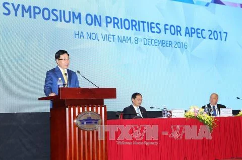 越南2017年APEC峰会优先议题研讨会在河内开幕