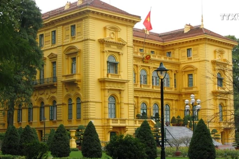 越南主席府跻身世界十三大最美官邸