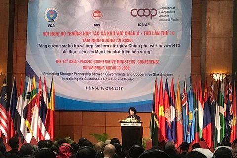 第10届亚太地区合作社部长会议在河内召开