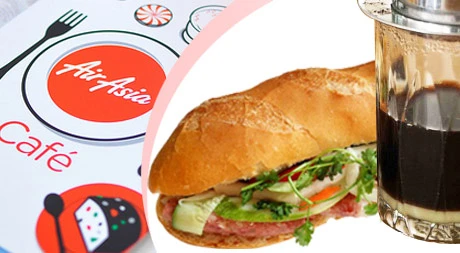 亚洲航空公司将越南面包加入飞机餐菜单