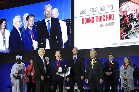 越南建筑师荣获世界建筑师大会“斯戈泰斯”奖项
