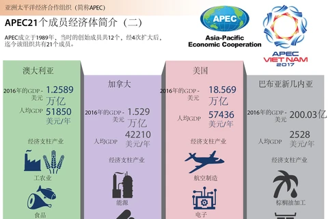 图表新闻：APEC21个成员经济体简介（二）