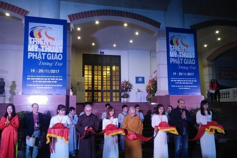 越南当代佛教艺术展在河内开展