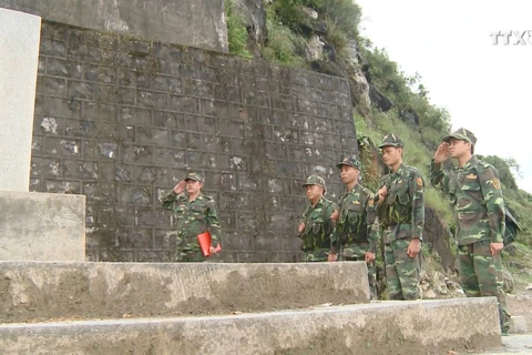 河江省边防力量与居民努力维护边境地区秩序安全