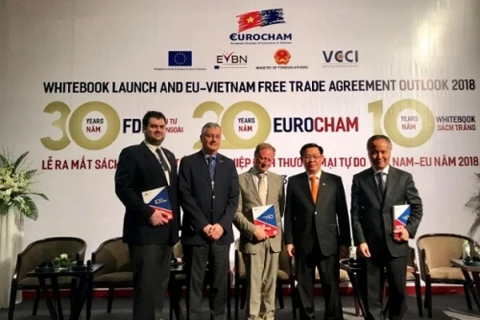 2018年欧盟驻越南工商会白皮书在胡志明市正式公布