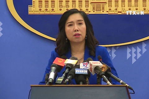 越南外交部例行记者会在河内召开