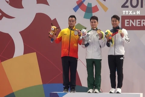 第18届亚运第三日：越南武术运动员获得两枚奖牌