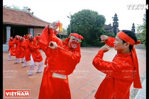 越南清化省“春谱舞蹈”的文化特色