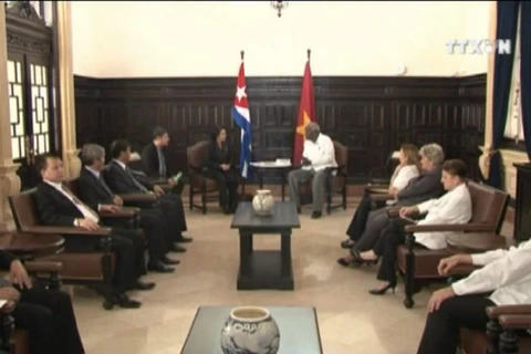越南国会主席阮氏金银在古巴开展的系列活动