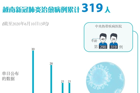 图表新闻：越南新冠肺炎治愈病例累计319人