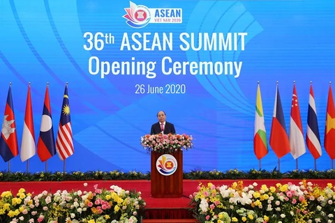 阮春福总理主持第36届东盟峰会开幕式与全体会议