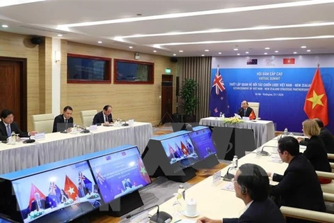 越南与新西兰共同致力于构建战略伙伴关系