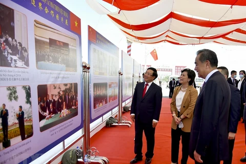 组图：越中两国庆祝《越中陆地边界条约》签署20周年