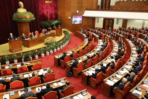 组图：越南共产党第十二届中央委员会第十四次全体会议隆重开幕