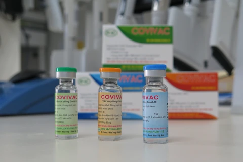 组图：越南研制的 Covivac 疫苗生产流程
