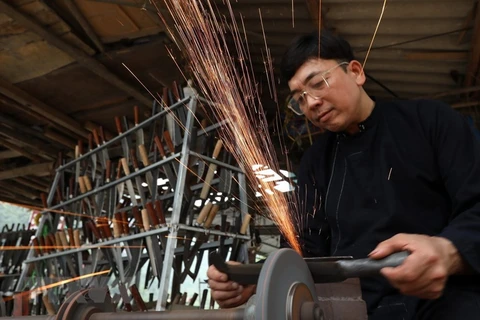 组图：拥有300年历史的福莲传统手工锻造村