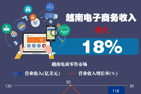 图表新闻：越南电子商务收入增长18%
