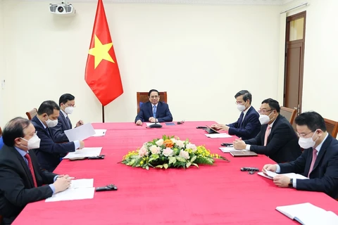 越南政府总理与意大利总理通电话