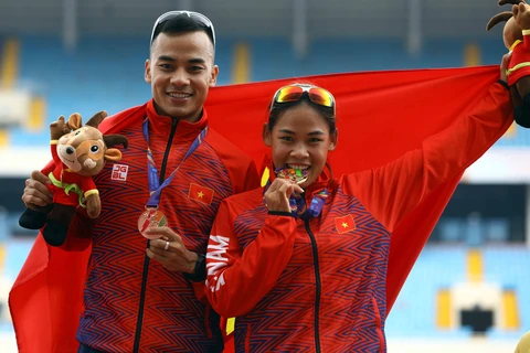 组图：越南田径体坛的‘金姑娘’