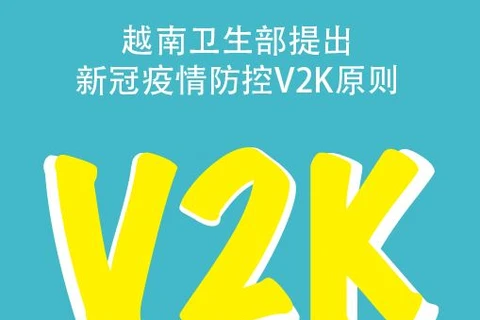 图表新闻：越南卫生部提出新冠疫情防控V2K原则