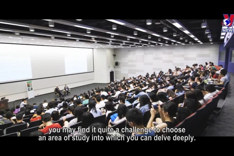 越南学生给中国香港教授留下深刻印象