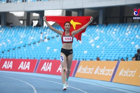 越南运动员在第32届东运会上连获喜讯