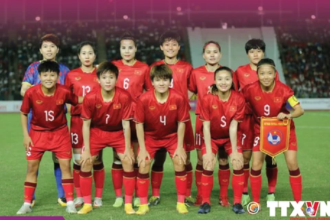 图表新闻：越南国家女子足球队连续第四届蝉联东运会女足金牌