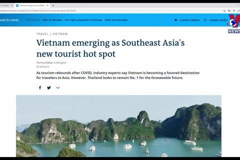 越南成为东南亚地区深受欢迎的新旅游目的地