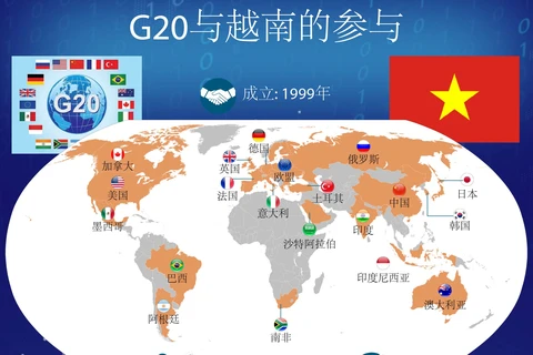 图表新闻：G20与越南的参与