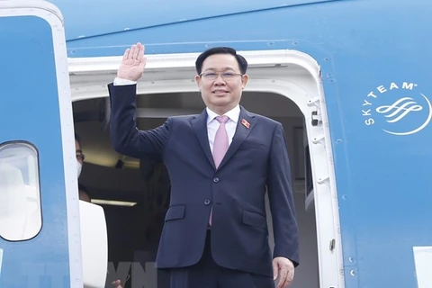 越南国会主席王廷惠启程对韩国和印度进行正式访问