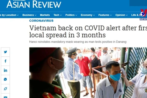 国际媒体相信越南可有效控制新一波新冠肺炎疫情