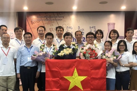 2020年国际化学奥林匹克竞赛：越南队成绩排名世界第二