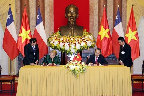 组图：越南智利建交50周年：全面伙伴关系日益向前迈进
