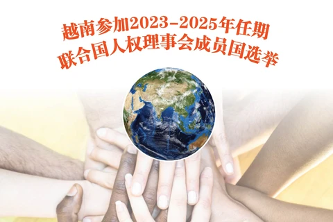 图表新闻：越南参加2023-2025年任期联合国人权理事会成员国选举