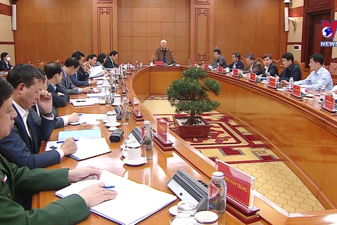 越共中央反腐败指导委员会常委会会议