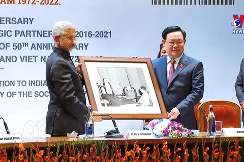国会主席王廷惠出席越南—印度全面战略伙伴关系建立5周年纪念典礼
