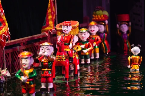 组图：保护与弘扬越南传统水上木偶戏文化价值