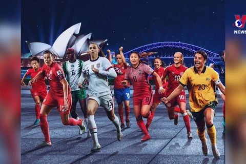 越南女足队长出现在2023年女足世界杯宣传海报上