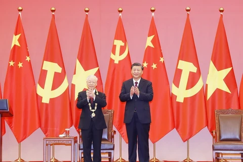 越共中央总书记阮富仲圆满结束对中国的正式访问