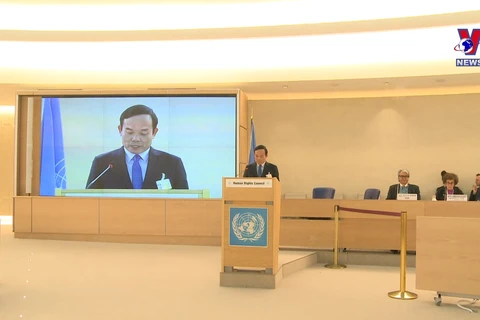 越南政府副总理陈流光率团出席联合国人权理事会第52届会议开幕式