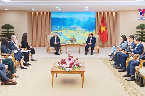越南政府总理范明政会见波兰外长兹比格涅夫•拉乌
