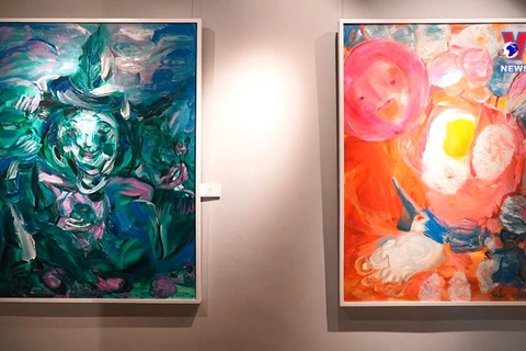 越南-印尼文化绘画展--以文化纽带促两国交流