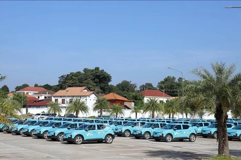 越南电动出租车进军老挝市场
