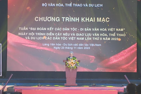 越南“民族大团结——越南文化遗产”周活动热闹举行