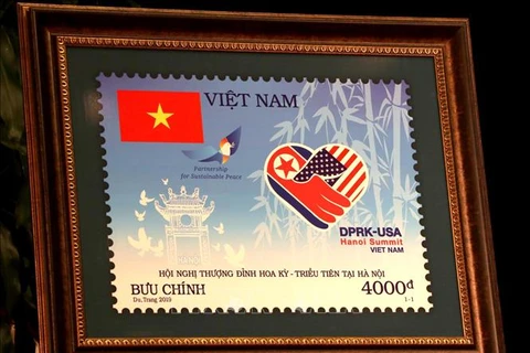 越南发行关于美朝领导人第二次会晤的特种邮票（组图）