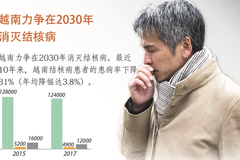 图表新闻：越南力争在2030年消灭结核病