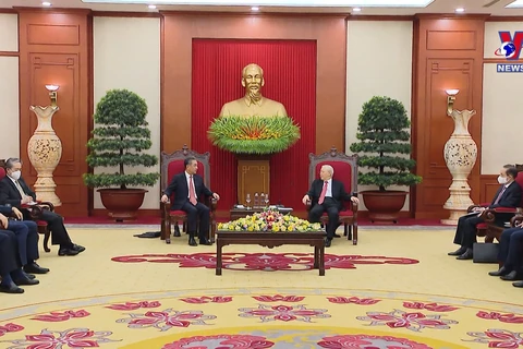 中国外长王毅访越并出席越中双边合作指导委员会第十三次会议