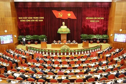 图表新闻：越共第十三届中央委员会第六次全体会议在河内隆重开幕