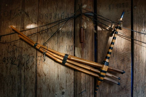 组图：木江界蒙族同胞芦笙制作技艺独特之处