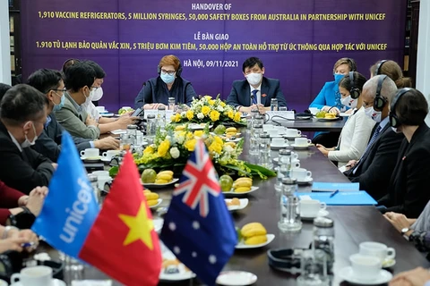 澳大利亚为越南疫苗接种工作提供支持